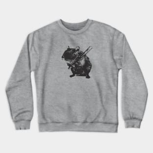 Angry mouse Crewneck Sweatshirt